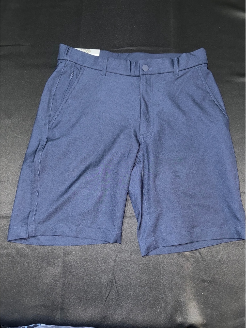 Greg Norman Navy Blue Stretch Golf Shorts Size 30